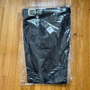 Sahara Club Boys Black Formal Dress Pants With Belt NWT Style SC-70-27